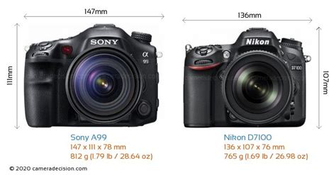 Sony SLT-A35 vs Nikon D7100 Karşılaştırma
